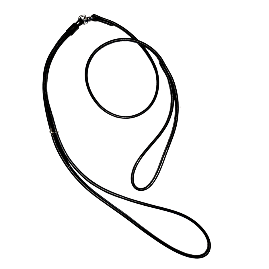 Leather Loop dogshow lead
