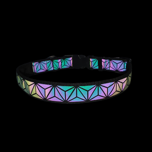 Reflective dog collar - Geometric