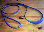 Loop dog show lead with comfort pad