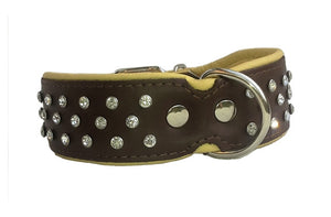 Collar - Diamond Dog Collar - Wide